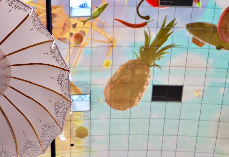 Markthal Rotterdam plafond